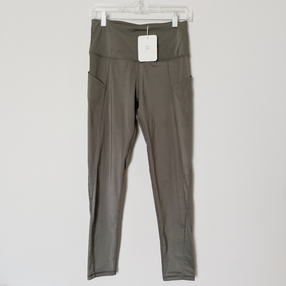 Bubblelime Grey Leggings